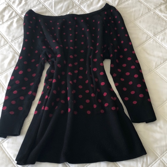 Black Boatneck Sweater L - Picture 4 of 5